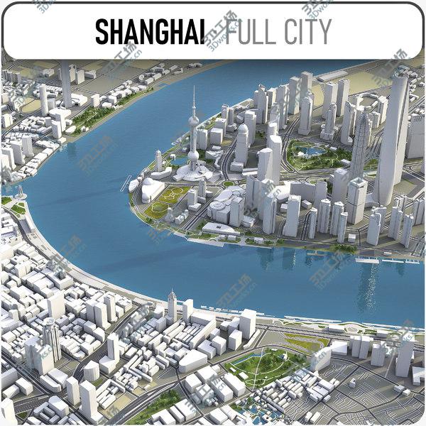 images/goods_img/20210312/3D model Shanghai - city and surroundings/1.jpg